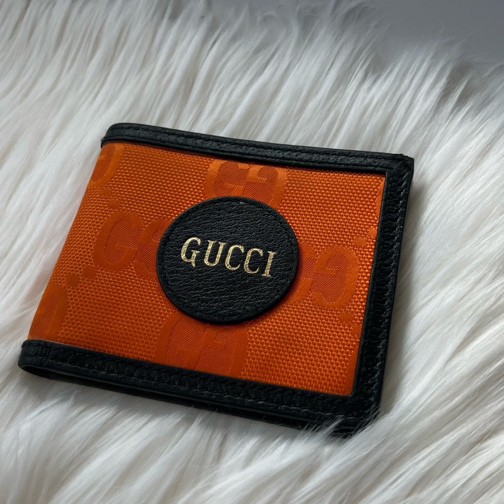 Gucci Off The Grid Orange Bifold Wallet